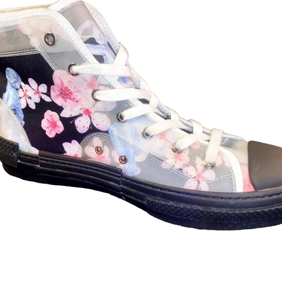 DIOR SORAYAMA B23 'Robot Black' Canvas US Size 10.5 - Picture 4 of 7